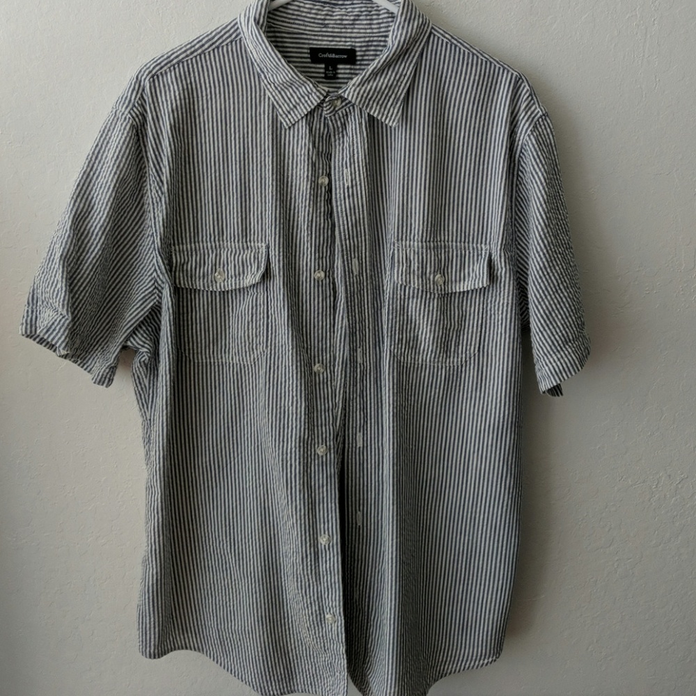 Mens button down short sleeve shirt - Picture 1 of 3